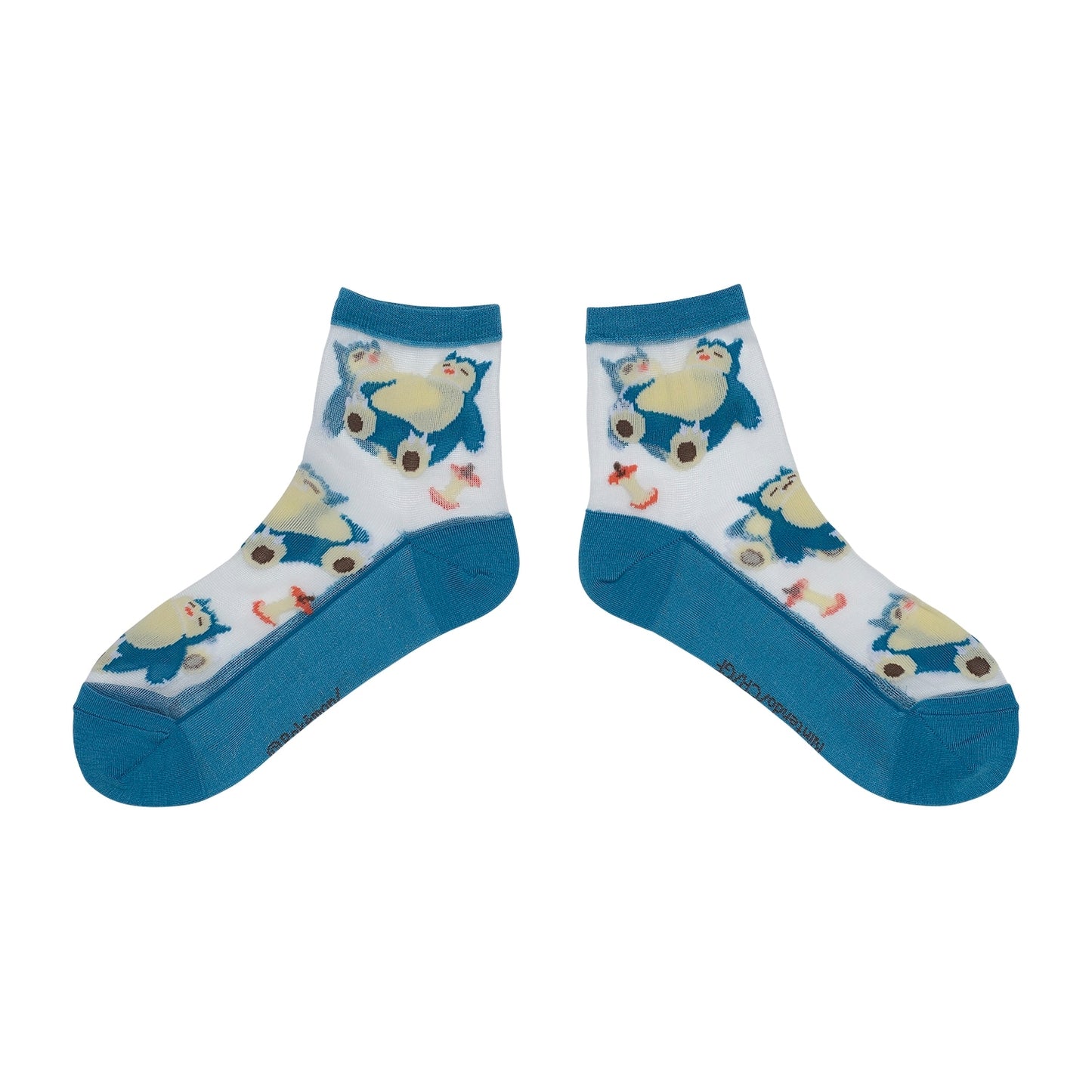 Pokemon Snorlax See-through Mid-calf Socks