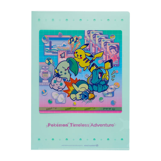 Pokemon Timeless Adventure Johto A4 Clear File