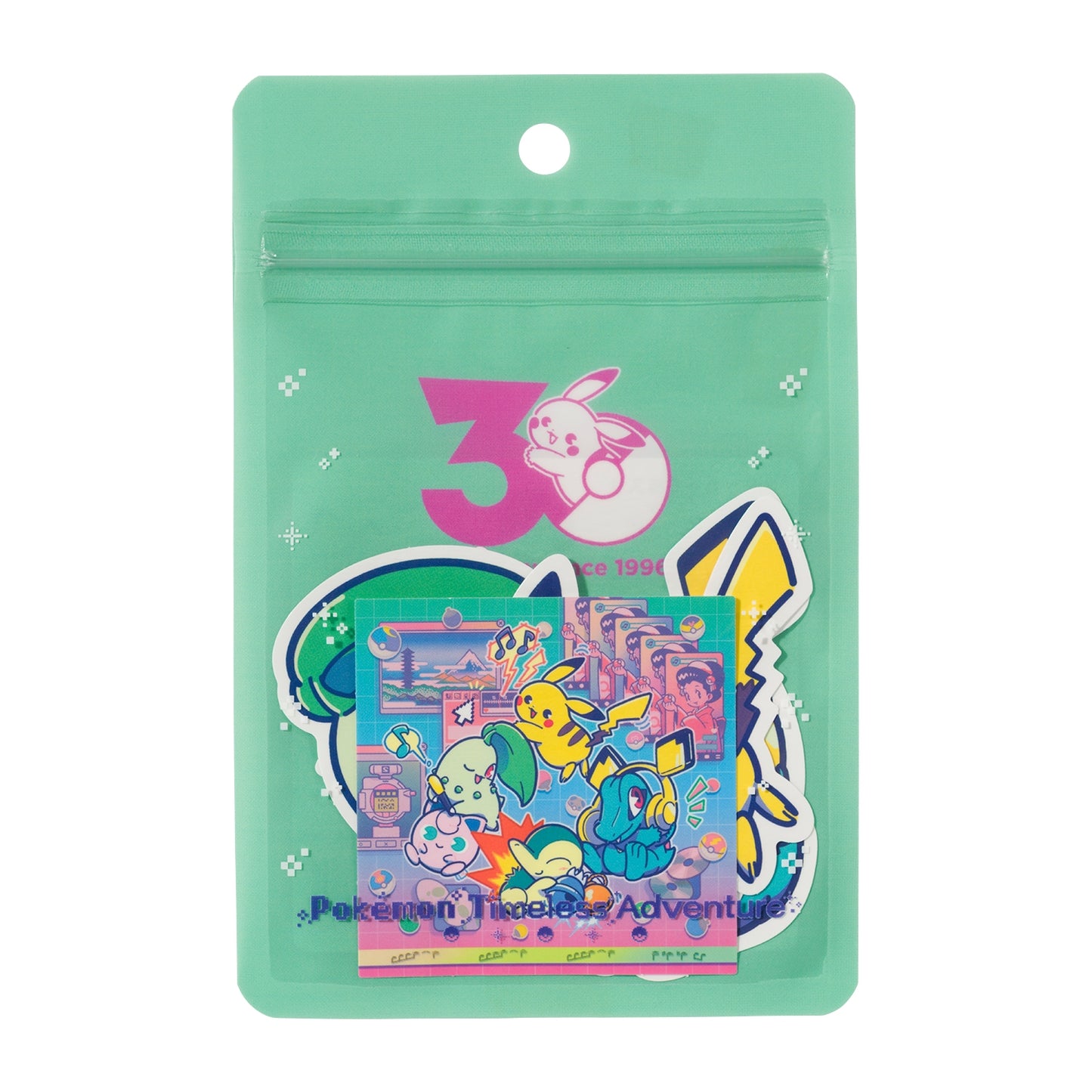 Pokemon Timeless Adventure Johto Sticker Set