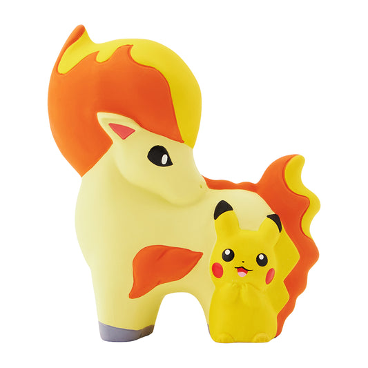 Pokemon Ceramic Ornament Pikachu and Ponyta