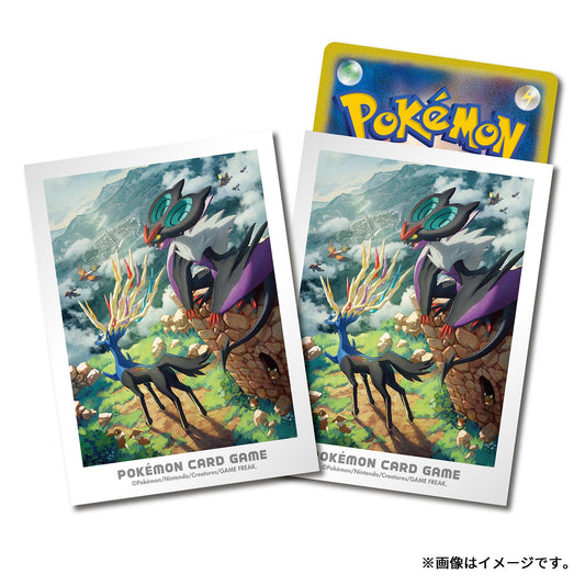 Pokemon Card Game Sleeves Adventure in Kalos Xerneas & Noivern