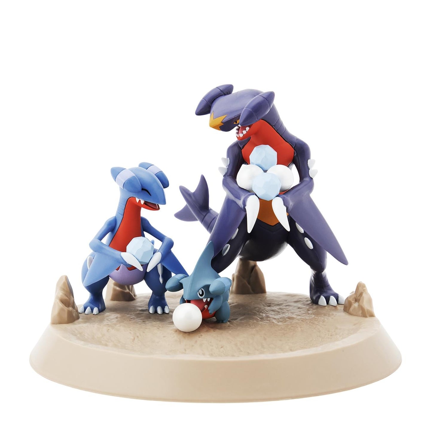 Pokemon Cave Dwellers Accessory Tray Gible, Gabite, Garchomp