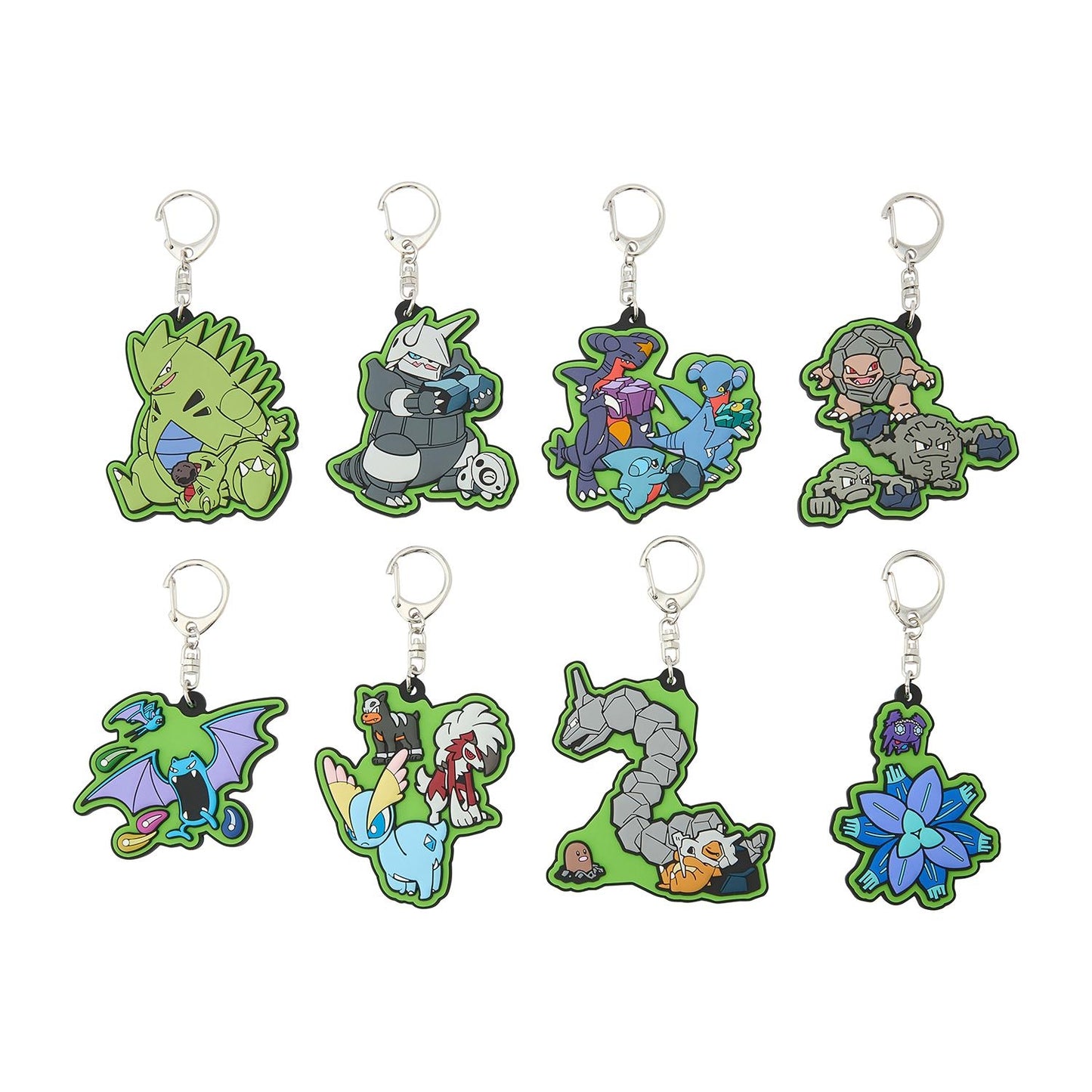 Pokemon Cave Dwellers Rubber Keychain Collection [BLIND]