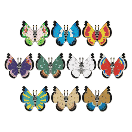 Pokemon Vivillon Pin Collection
