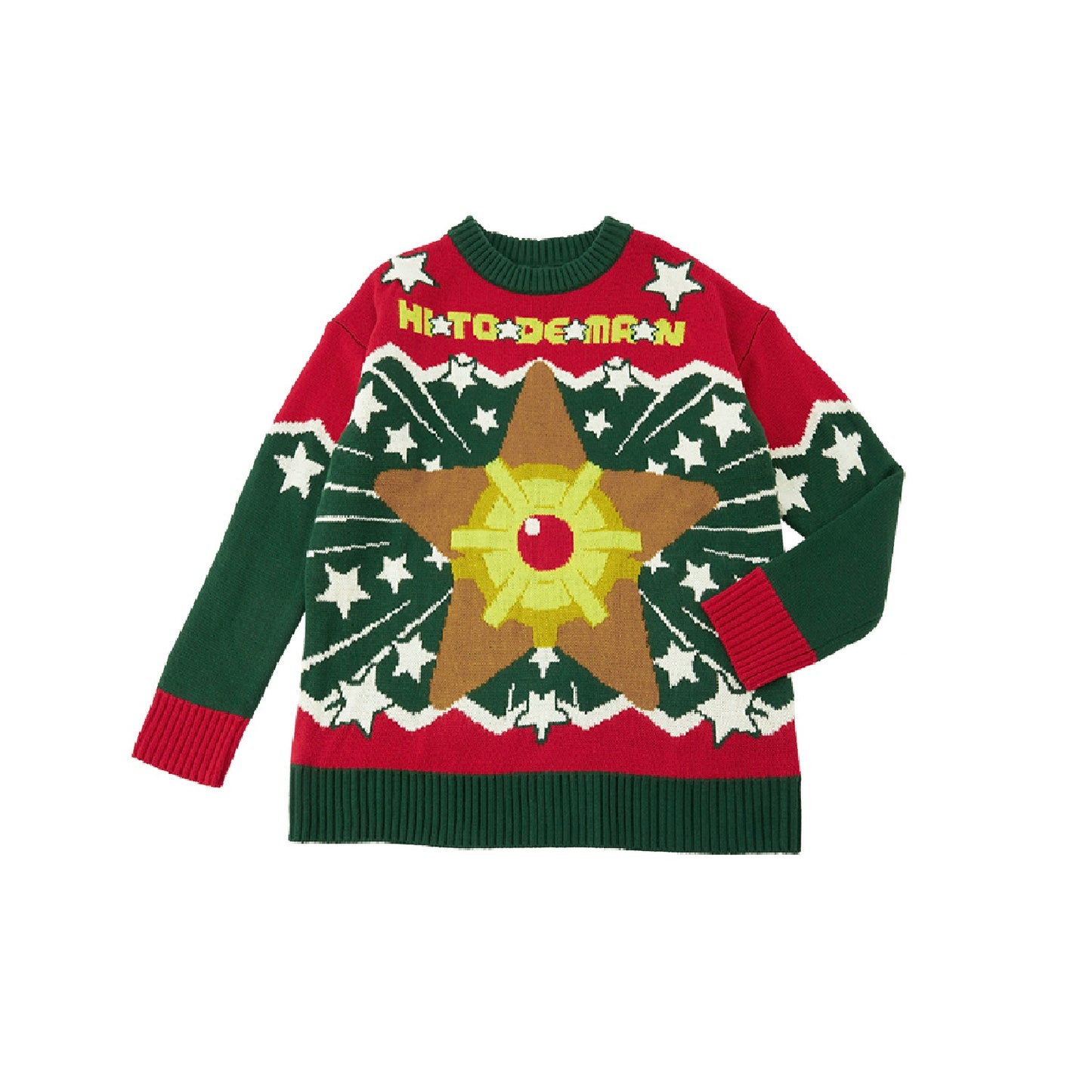 Pokemon Heartwarming Christmas Sweater Staryu