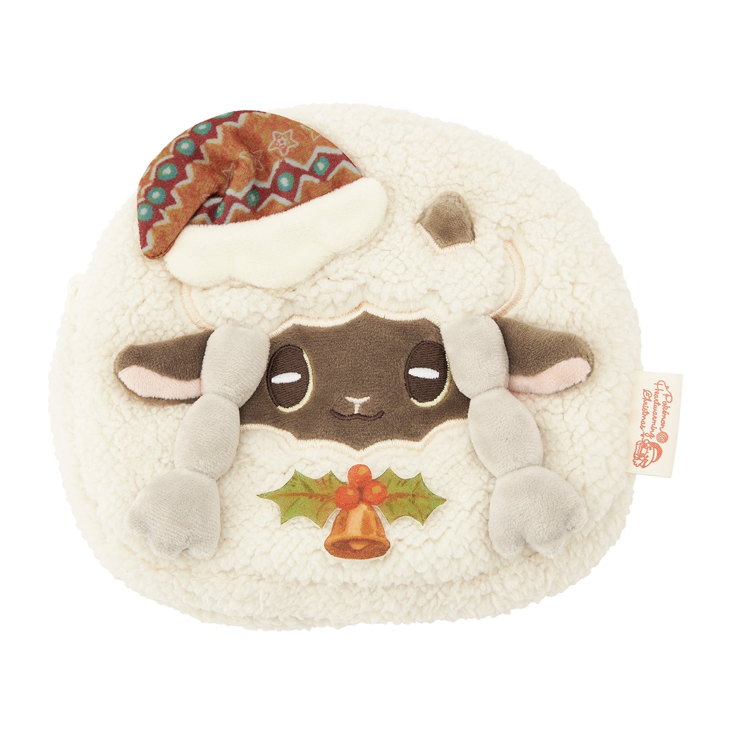 Pokemon Heartwarming Christmas Fluffy Pouch Wooloo