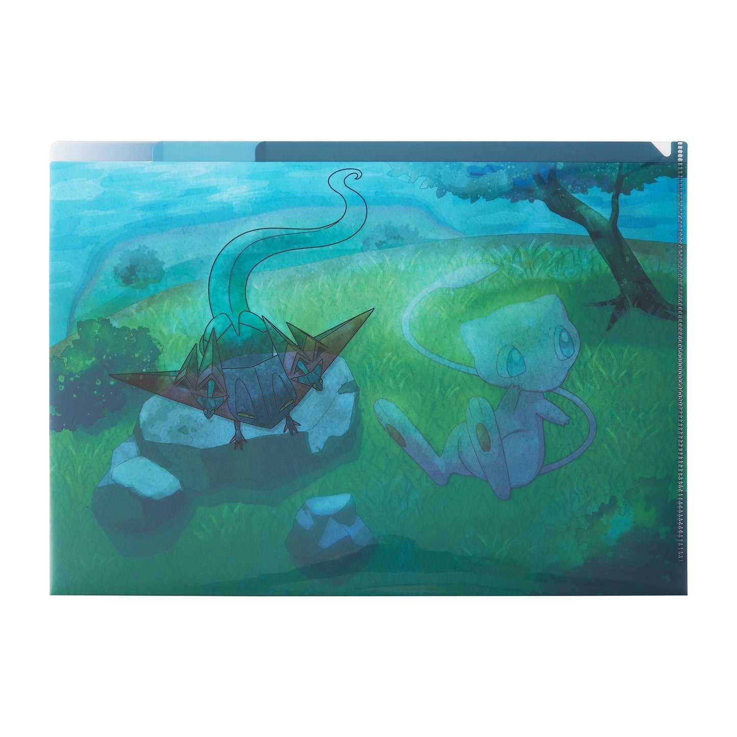 Pokemon Invisible to Me A4 2-Pocket Clear File Dragapult