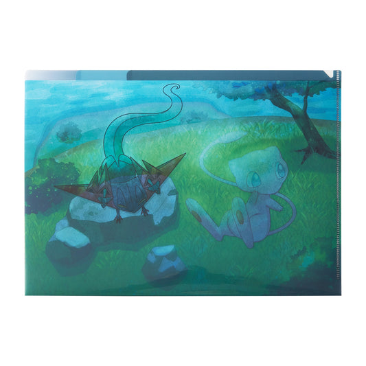 Pokemon Invisible to Me A4 2-Pocket Clear File Dragapult