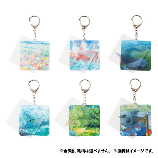 Pokemon Invisible to Me Acrylic Keychain Collection