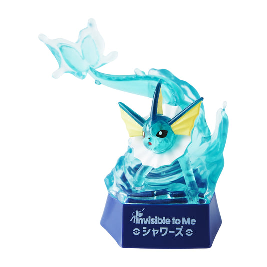 Pokemon Invisible to Me Clear Figure Vaporeon