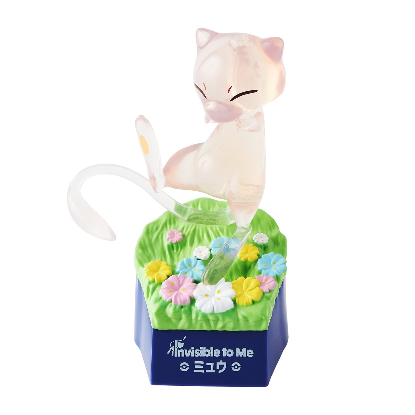 Pokemon Invisible to Me Clear Figure Mew