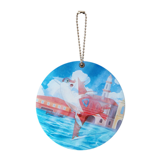 Pokemon Invisible to Me Mirror Charm with Floating Pattern Latias