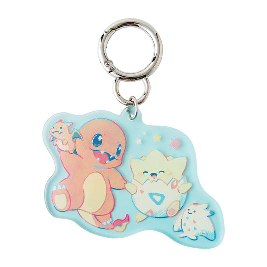 Pokemon Little Daydream Charmander & Togepi Acrylic Keychain