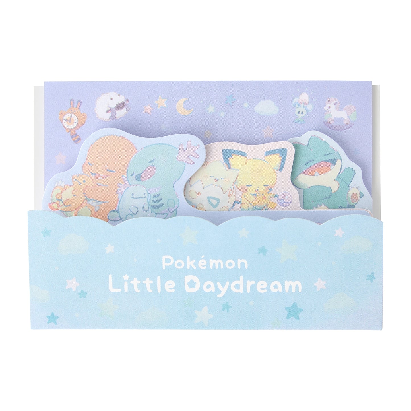 Pokemon Little Daydream Die-Cut Block Sticky Notes