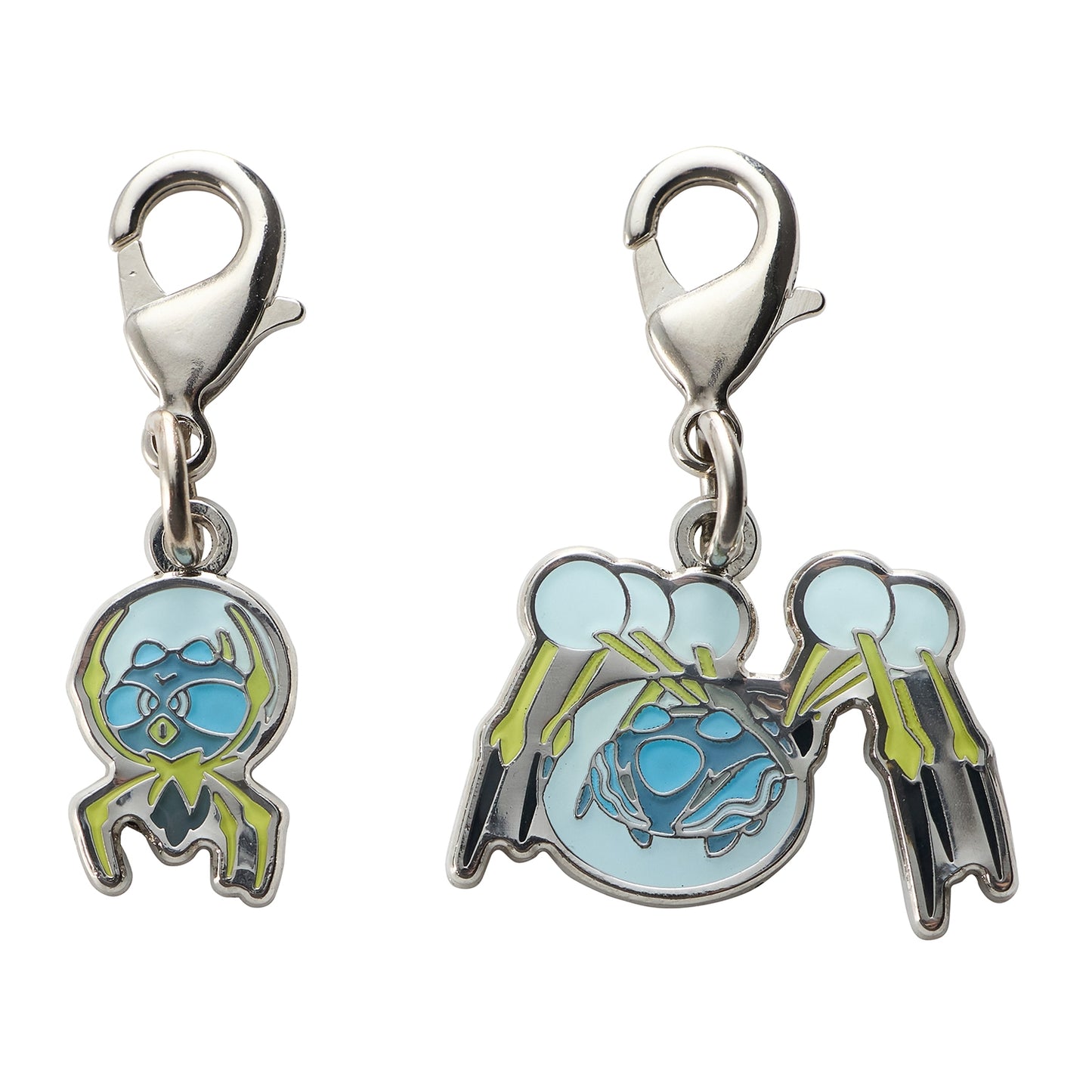 Pokemon National Pokedex Metal Charm  751, 752 Dewpider, Araquanid