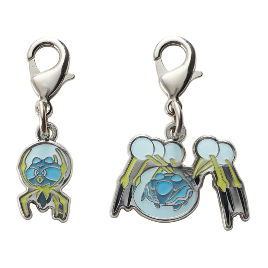 Pokemon National Pokedex Metal Charm  751, 752 Dewpider, Araquanid