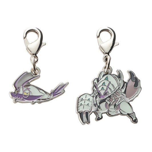 Pokemon National Pokedex Metal Charm  767, 768 Wimpod, Golisopod