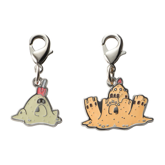 Pokemon National Pokedex Metal Charm  769, 770 Sandygast, Palossand