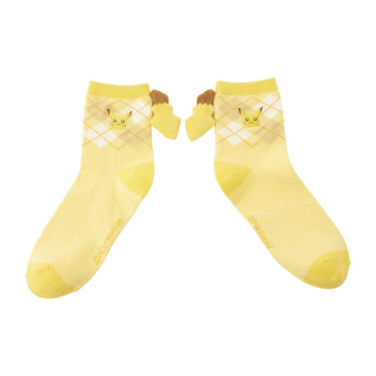 Pokemon Pikachu Socks with Tail (23-25cm)