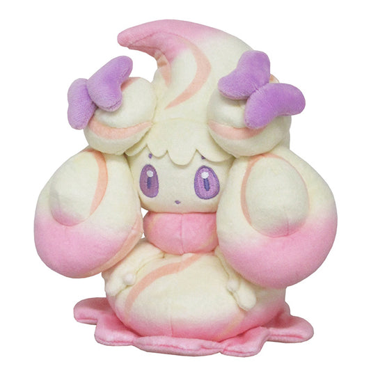Pokemon All Star Collection PP181 Alcremie Ruby Mix Ribbon (S) Plush