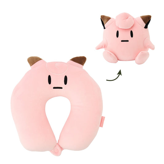 Pokemon Journey Clefairy Neck Pillow