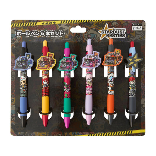 Pokemon Trainers Stardust Besties Ballpoint Pen Set of 6