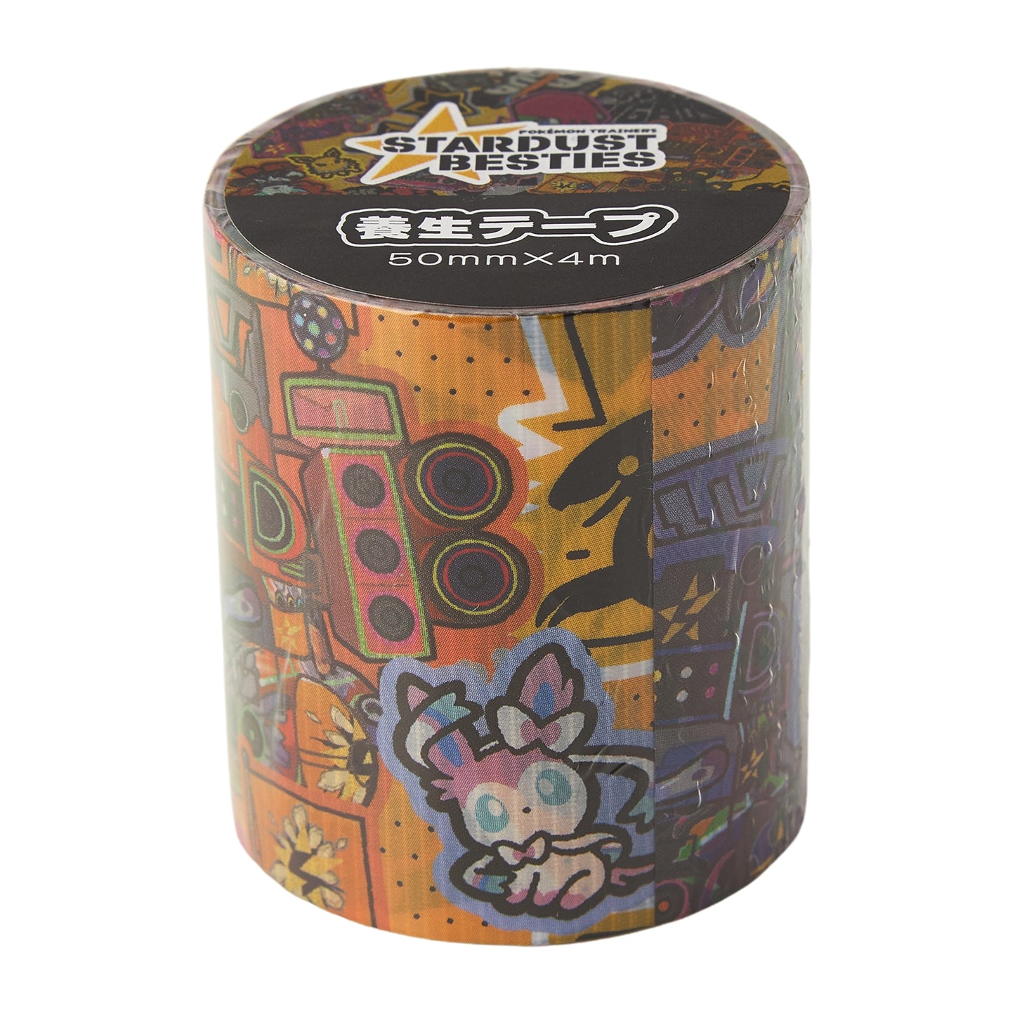 Pokemon Trainers Stardust Besties All-over Pattern Masking Tape