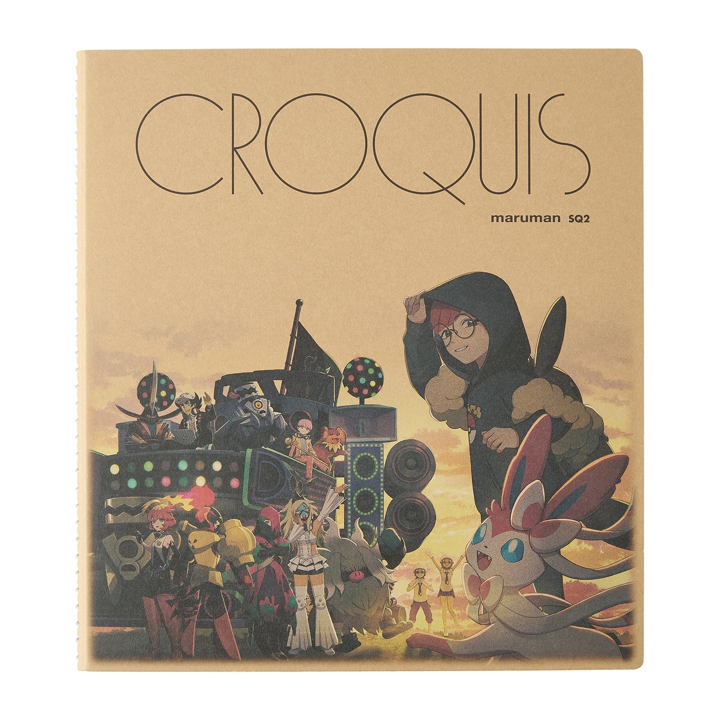 Pokemon Trainers Stardust Besties Sketchbook SQ2