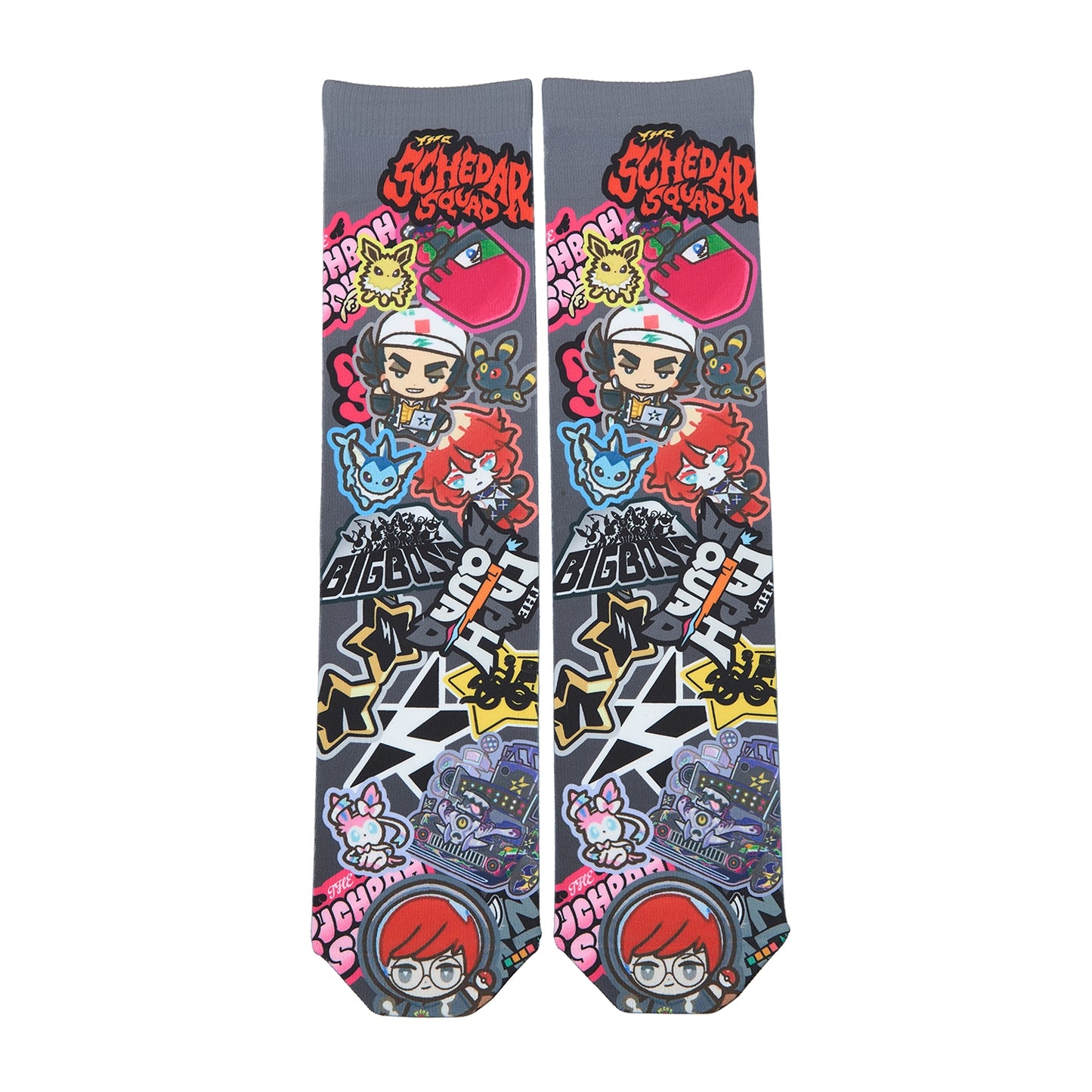 Pokemon Trainers Stardust Besties Mid-length socks All-over Pattern (23-25cm)(25-27cm)