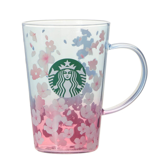 Starbucks Sakura 2025 Heat-resistant Glass Mug Spring Season Blend 414ml