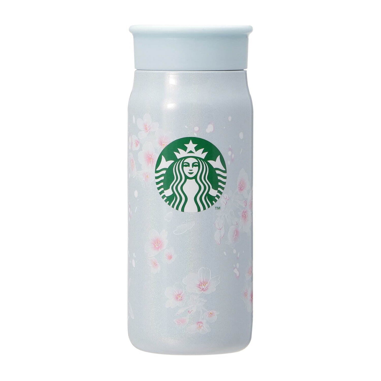 Starbucks Sakura 2025 Stainless Steel Bottle Pale Blue 355ml