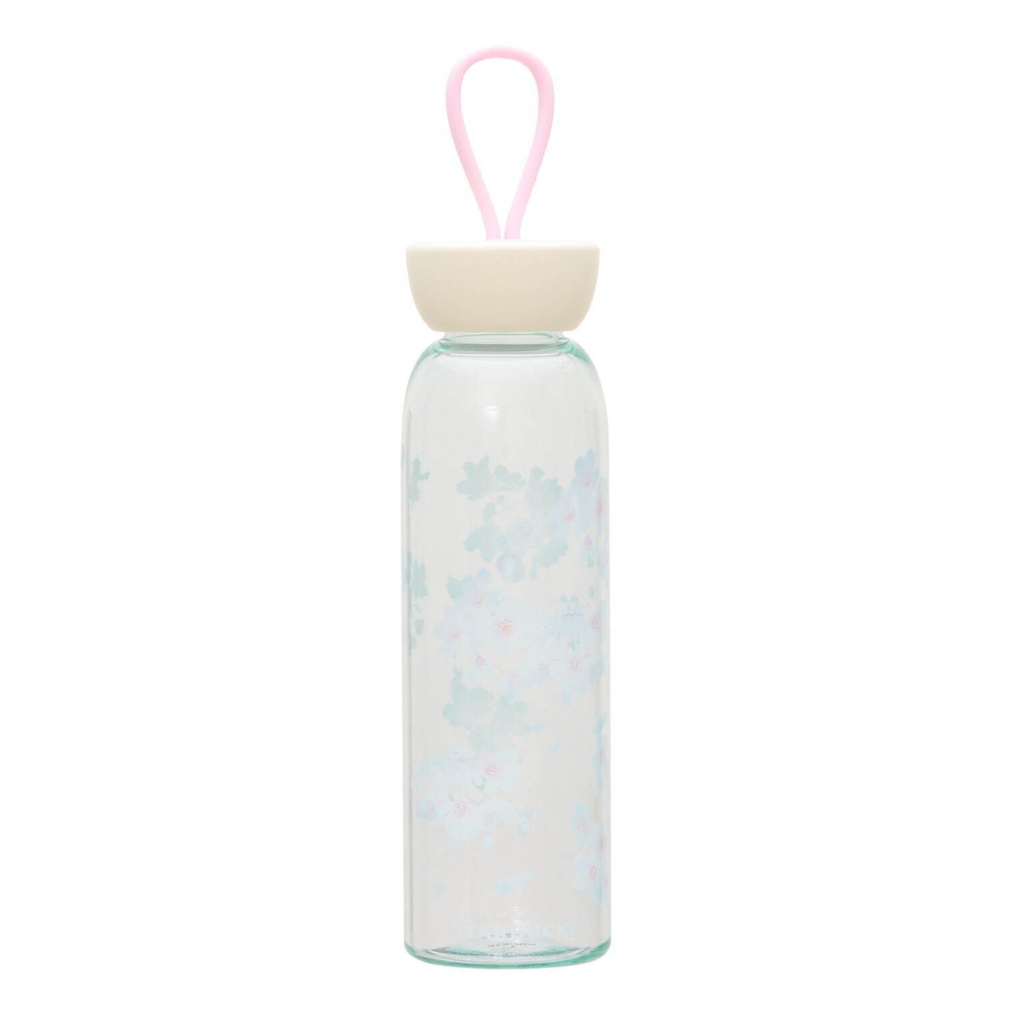 Starbucks Sakura 2025 Silicone Strap Bottle Pale Blue 532ml