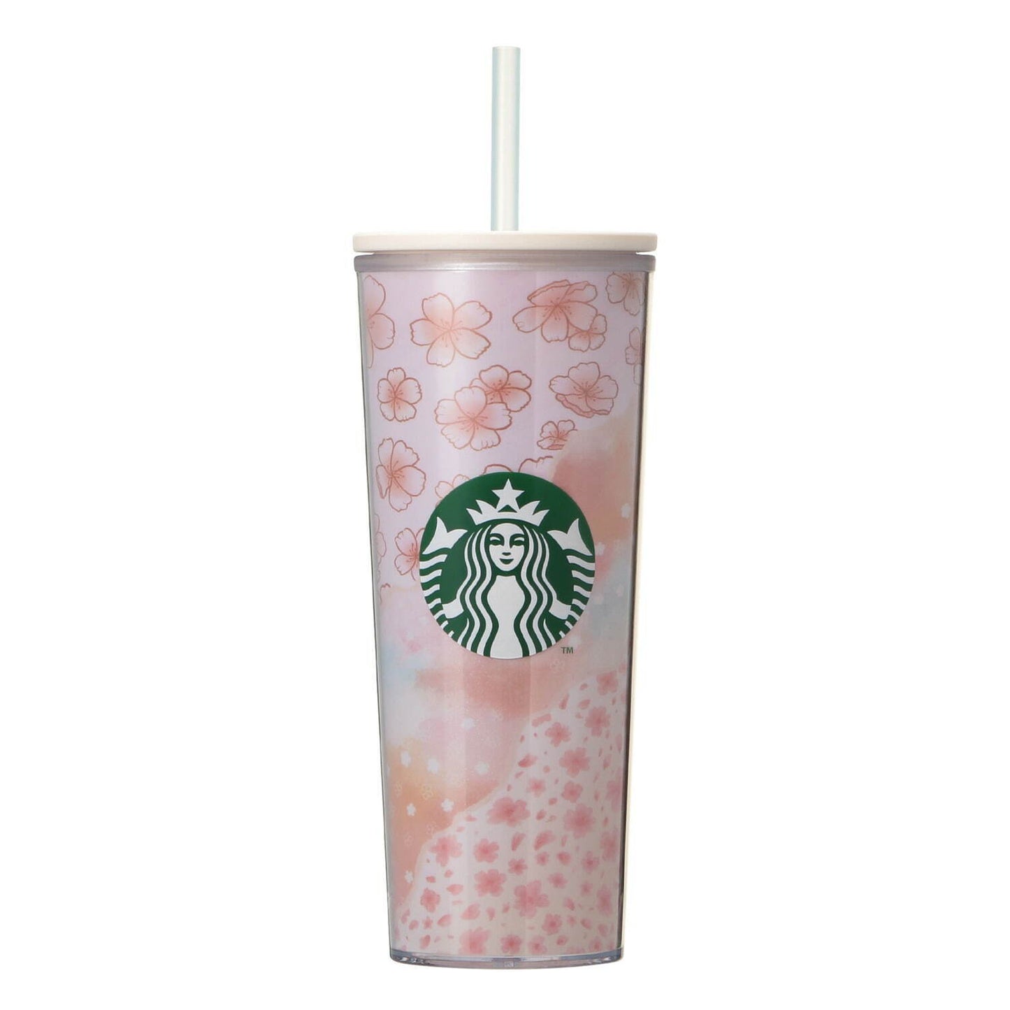 Starbucks Sakura 2025 Cold Cup Tumbler Layered 414ml