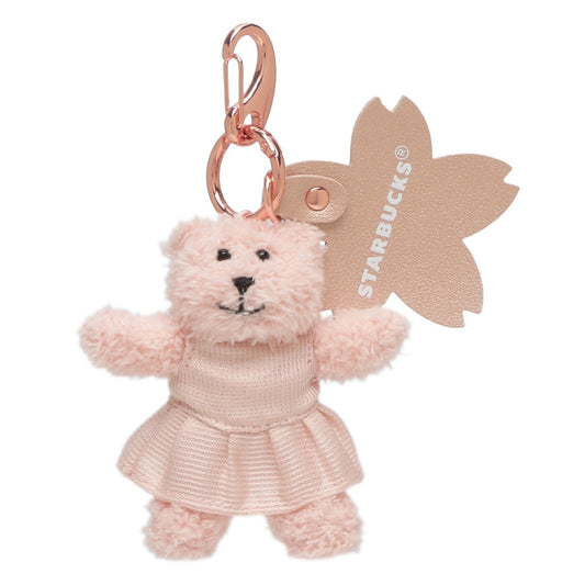 Starbucks Sakura 2026 Bearista Keychain