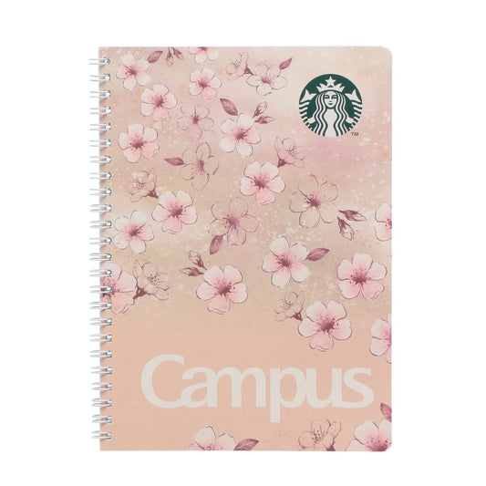 Starbucks Sakura 2026 Starbucks Campus Ring Notebook Beige