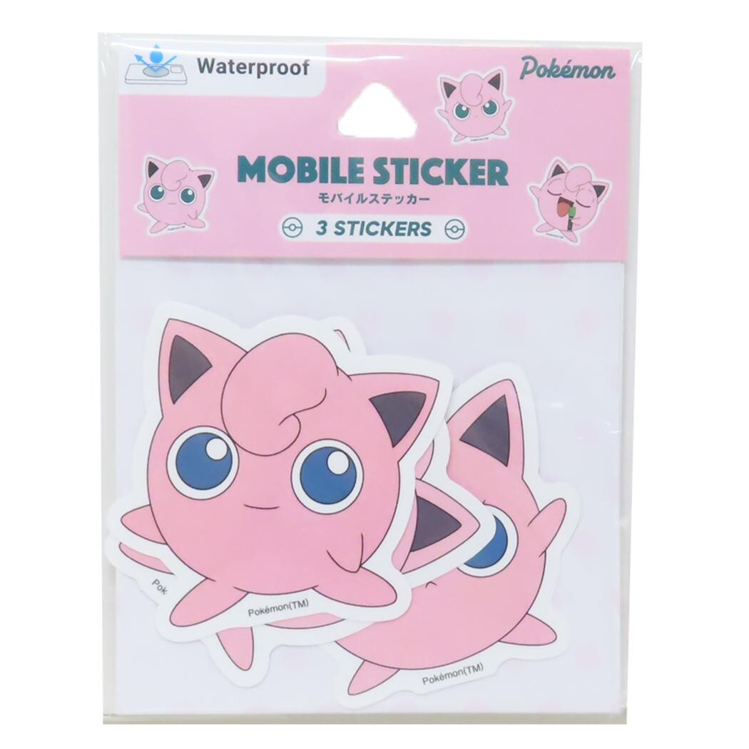 Pokemon Jigglypuff Mobile Sticker