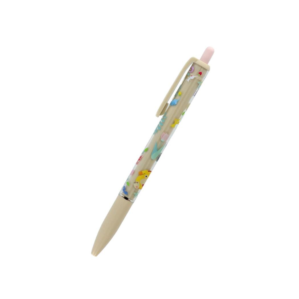 Pikmin Retractable 0.7mm Beige Ballpoint Pen