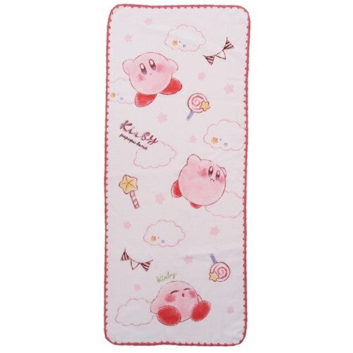 Kirby Cotton Candy Clouds & Kirby Long Face Towel