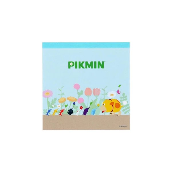 Pikmin Square Memo Collection Notepad (Blue)