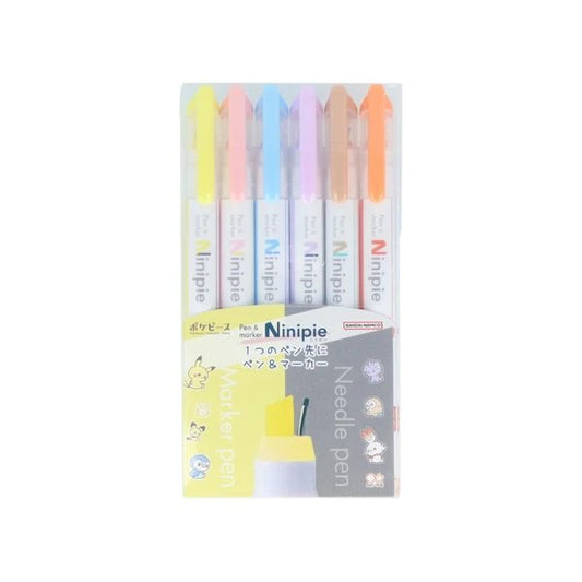 Pokemon Pokepeace Ninipie 6-pack Pen