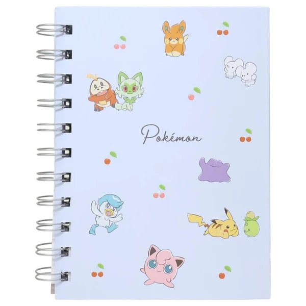 Pokemon A6 W-Ring Notebook Cherry Flyer Notebook
