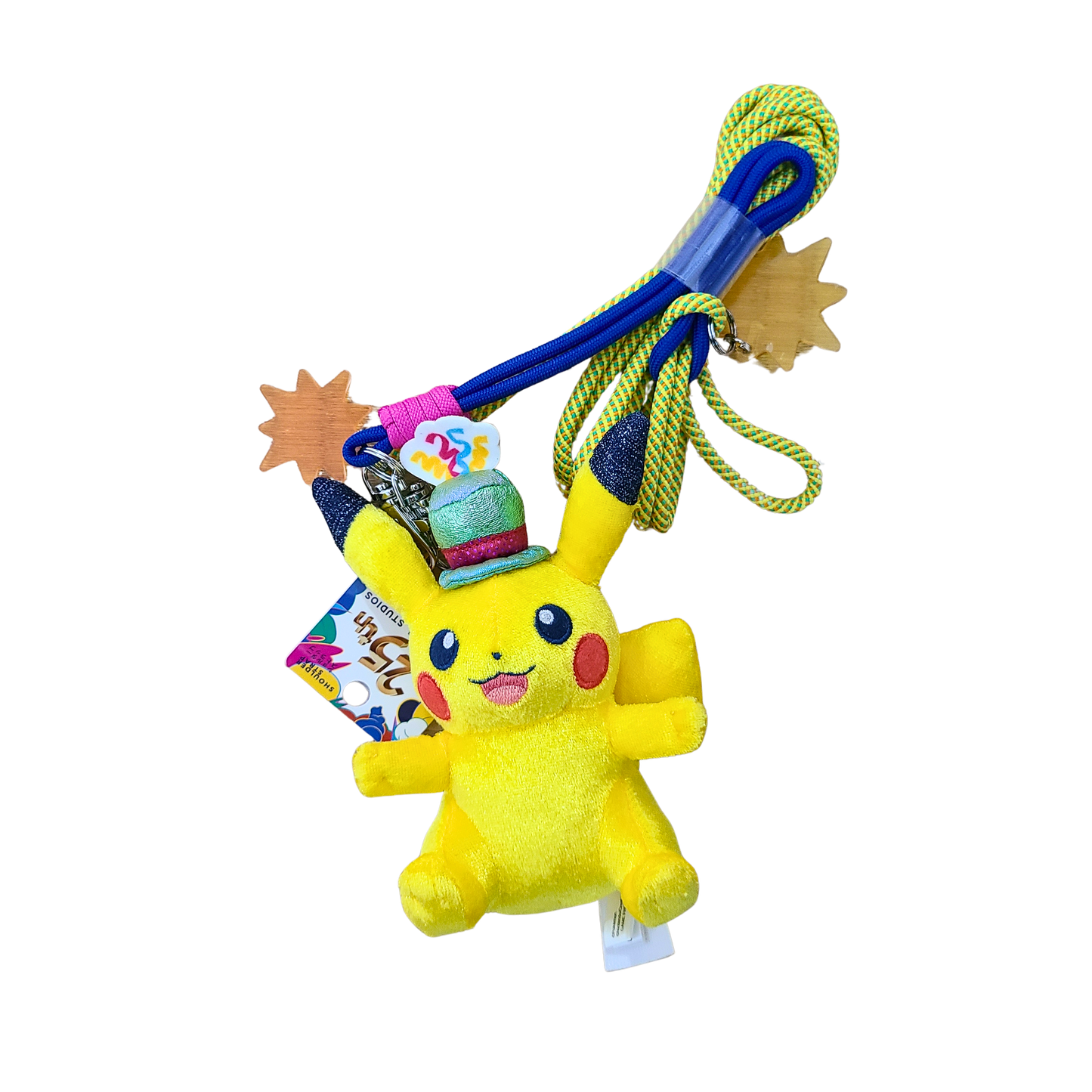 USJ 25th Anniversary Pokemon Pikachu Shoulder Strap Mascot