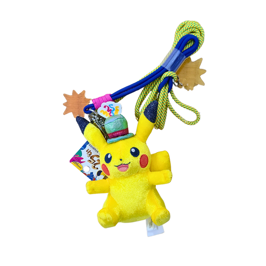 USJ 25th Anniversary Pokemon Pikachu Shoulder Strap Mascot