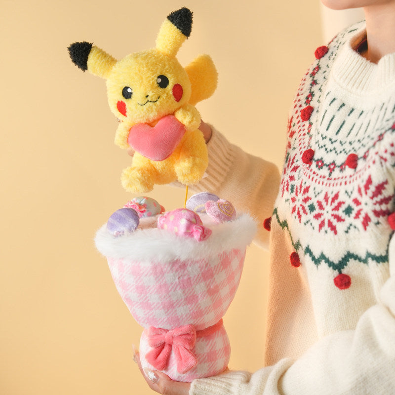 Pokemon x potdemiel Bouquet Pikachu Plush