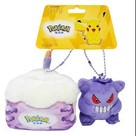 Pokemon x potdemiel Sweet Dream Cake Gengar Mascot Keychain Plush