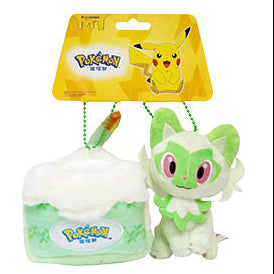 Pokemon x potdemiel Sweet Dream Cake Sprigatito Mascot Keychain Plush