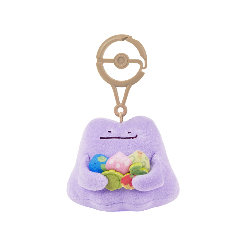 Pokemon Ten Colors Happy-Go-Lucky Ditto Mascot Plush