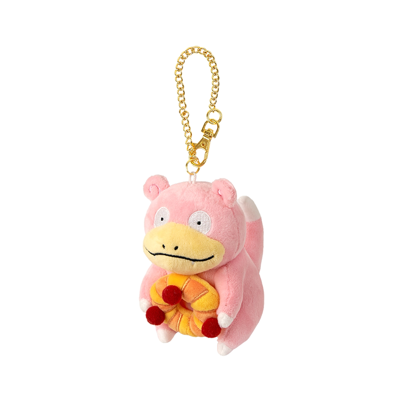 Pokemon Warm Bakery Slowpoke Mascot Keychain Plush