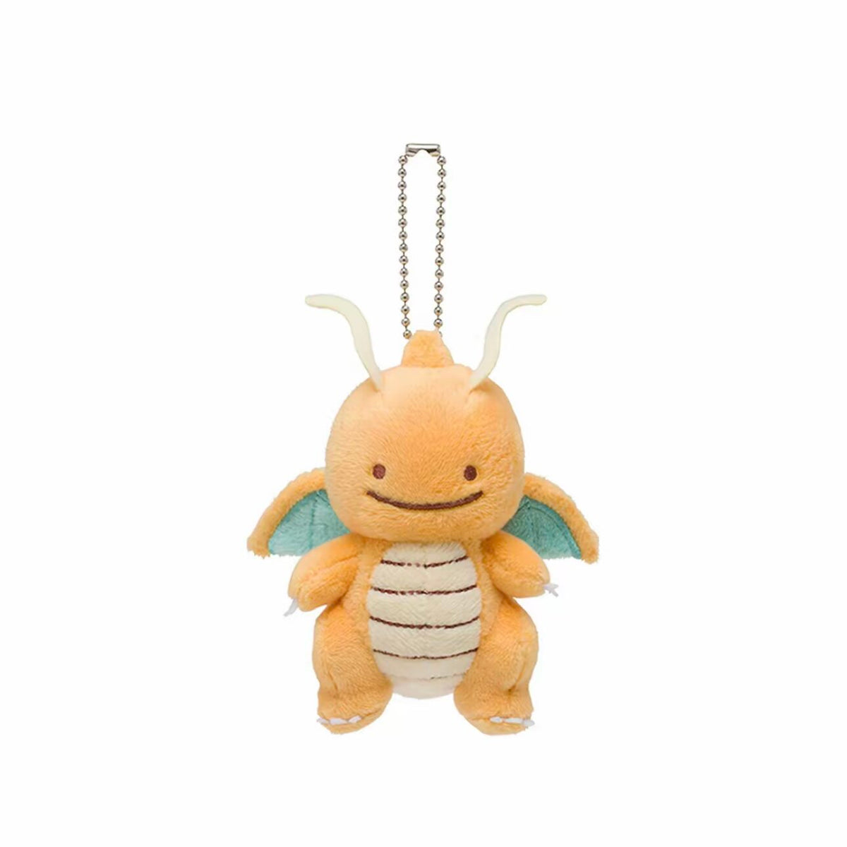 Pokemon Ditto Transformation Series Dragonite Plush Keychain