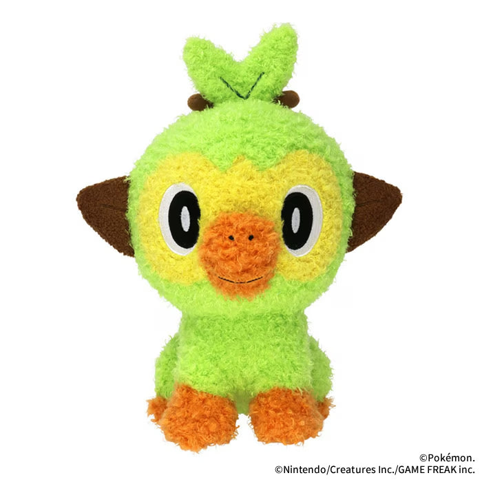 Pokemon Mokomoko Plush Grookey Plush